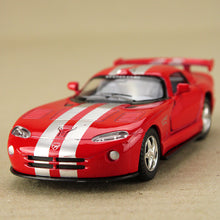 Load image into Gallery viewer, Dodge Viper GTSR Red w Silver Stripes
