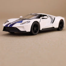 Load image into Gallery viewer, Ford GT 2017 White With Blue Stripes
