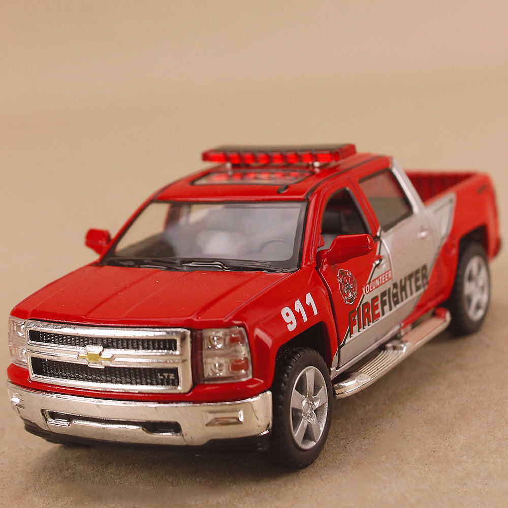2014 Chevrolet Silverado Dual Cab Ute - Red Firefighter Vehicle