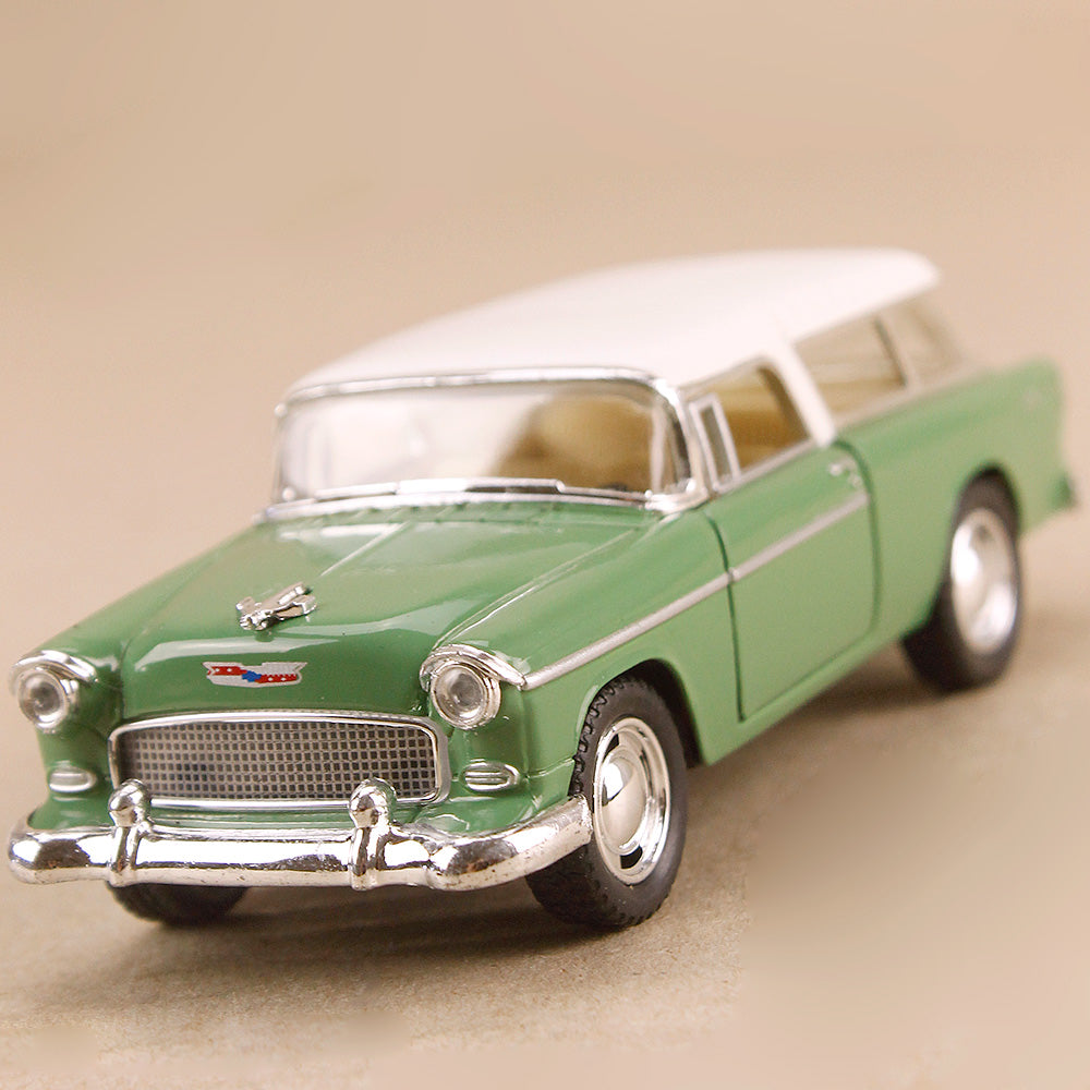 Product ID: 8413 1955 Chevrolet Nomad - Green