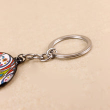 Load image into Gallery viewer, Sugar Skull Day of the Dead Keyring
