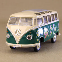 Load image into Gallery viewer, 1962 Volkswagen Microbus Flower Power Kombi Green

